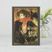 Ambassadeurs, Aristide Bruant door Toulouse Lautre (Staand voorkant)