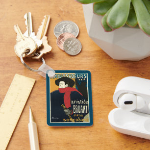 Ambassadeurs, Aristide Bruant door Toulouse Lautre Sleutelhanger