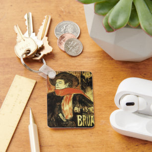 Ambassadeurs, Aristide Bruant door Toulouse Lautre Sleutelhanger