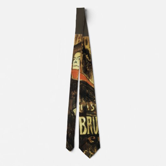 Ambassadeurs, Aristide Bruant door Toulouse Lautre Stropdas (Achterkant)