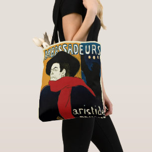 Ambassadeurs, Aristide Bruant door Toulouse Lautre Tote Bag