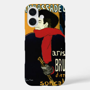  Ambassadeurs Art Nouveau in Toulouse Lautrec iPhone 16 Hoesje