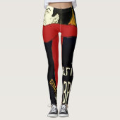 Ambassadeurs Art Nouveau in Toulouse Lautrec Leggings (Voorkant)