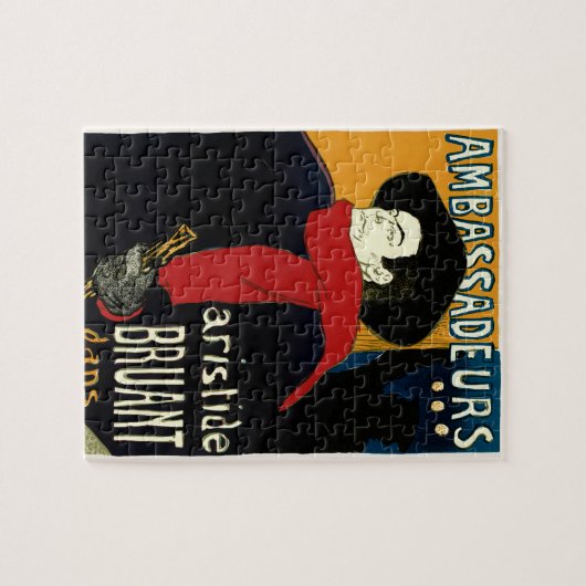  Ambassadeurs Art Nouveau in Toulouse Lautrec Legpuzzel (Horizontaal)