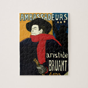  Ambassadeurs Art Nouveau in Toulouse Lautrec Legpuzzel