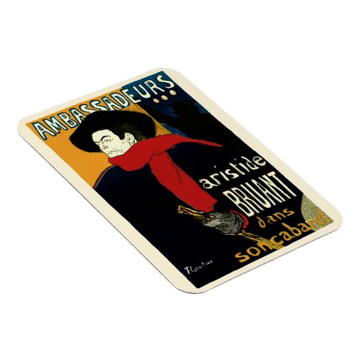 Ambassadeurs Art Nouveau in Toulouse Lautrec Magneet (Rechterzijde)