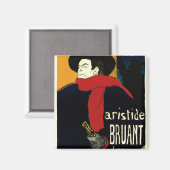 Ambassadeurs Art Nouveau in Toulouse Lautrec Magneet (Voorkant / Achterkant)