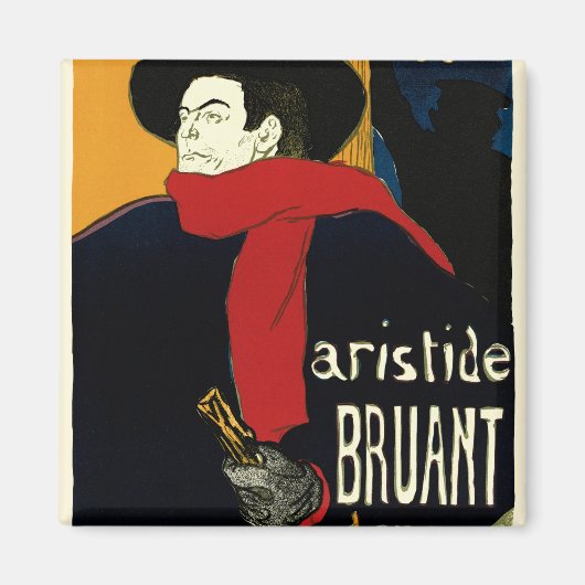 Ambassadeurs Art Nouveau in Toulouse Lautrec Magneet (Voorkant)