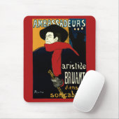  Ambassadeurs Art Nouveau in Toulouse Lautrec Muismat (Met muis)