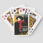 Ambassadeurs Art Nouveau in Toulouse Lautrec Pokerkaarten (Achterkant)