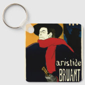  Ambassadeurs Art Nouveau in Toulouse Lautrec Sleutelhanger (Voorkant)