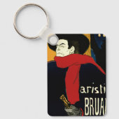  Ambassadeurs Art Nouveau in Toulouse Lautrec Sleutelhanger (Voorkant)