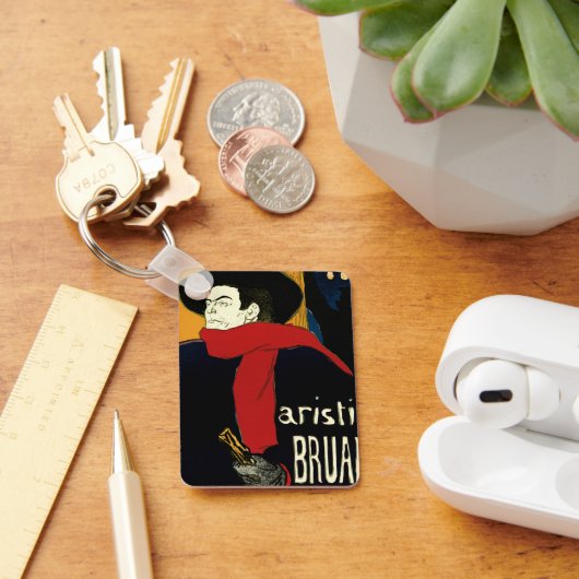  Ambassadeurs Art Nouveau in Toulouse Lautrec Sleutelhanger (Bureau)