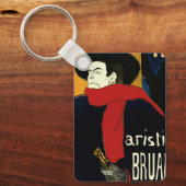  Ambassadeurs Art Nouveau in Toulouse Lautrec Sleutelhanger (Voorkant)