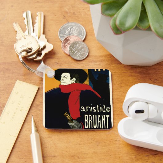  Ambassadeurs Art Nouveau in Toulouse Lautrec Sleutelhanger (Bureau)