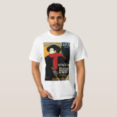 Ambassadeurs Art Nouveau in Toulouse Lautrec T-shirt (Voorkant volledig)