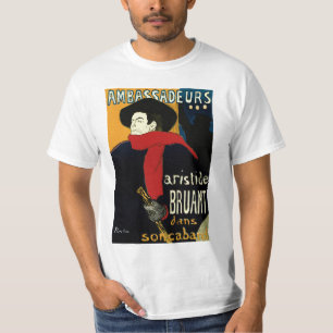  Ambassadeurs Art Nouveau in Toulouse Lautrec T-shirt