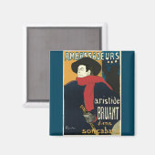 Ambassadeurs, Artistide Bruant door Toulouse Lautr Magneet (Voorkant / Achterkant)