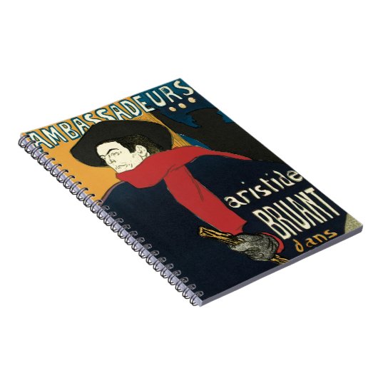 Ambassadeurs, Artistide Bruant door Toulouse Lautr Notitieboek (Rechterzijde)