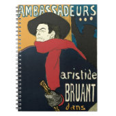 Ambassadeurs, Artistide Bruant door Toulouse Lautr Notitieboek (Voorkant)