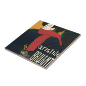 Ambassadeurs, Artistide Bruant door Toulouse Lautr Tegeltje (Zijkant)