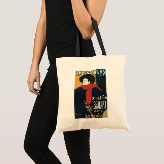 Ambassadeurs, Artistide Bruant door Toulouse Lautr Tote Bag (Voorkant (product))