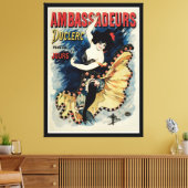 Ambassadeurs Canvas Afdruk (Insitu (Woonkamer))