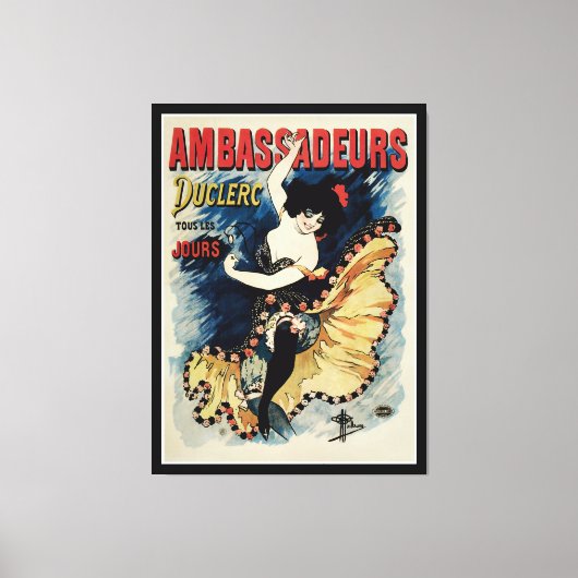 Ambassadeurs Canvas Afdruk (Voorkant)