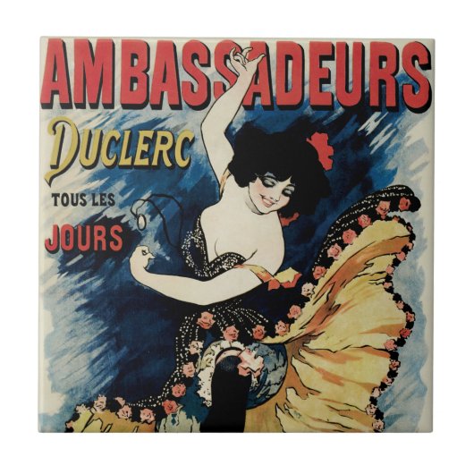 Ambassadeurs Tegeltje (Voorkant)