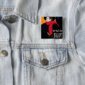 Ambassadeurs Vierkante Button 5,1 Cm (In situ)