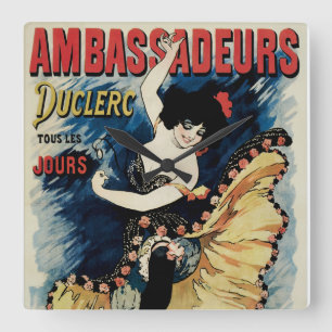 Ambassadeurs Vierkante Klok