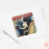 Ambassadeurs Vierkante Sticker (Envelop)