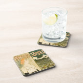 Ambassadeurs Yvette Guilbert door Theophile Steinl Bier Onderzetter (Rechterzijde)