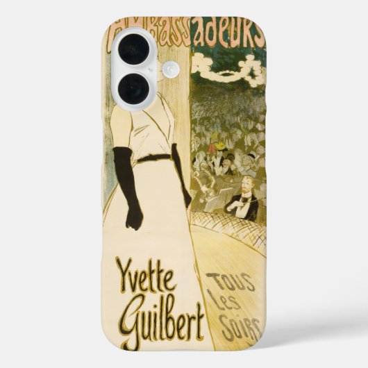 Ambassadeurs Yvette Guilbert door Theophile Steinl Case-Mate iPhone Case (Achterkant)