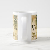 Ambassadeurs Yvette Guilbert door Theophile Steinl Grote Koffiekop (Achterkant)