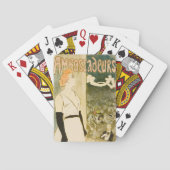 Ambassadeurs Yvette Guilbert door Theophile Steinl Pokerkaarten (Achterkant)
