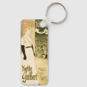 Ambassadeurs Yvette Guilbert door Theophile Steinl Sleutelhanger (Achterkant)