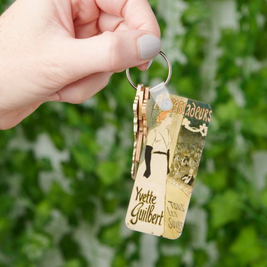 Ambassadeurs Yvette Guilbert door Theophile Steinl Sleutelhanger (Hand)