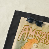 Ambassadeurs Yvette Guilbert door Theophile Steinl Strandlaken (In situ)