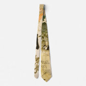 Ambassadeurs Yvette Guilbert door Theophile Steinl Stropdas (Achterkant)