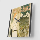 Ambassadeurs Yvette Guilbert door Theophile Steinl Vierkante Klok (Hoek)