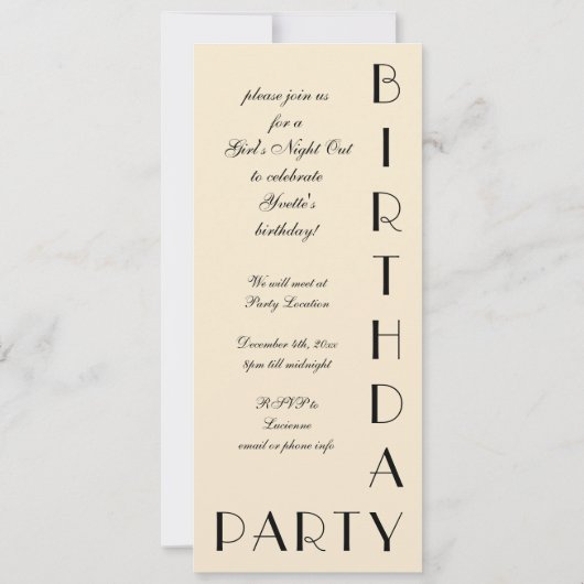 Ambassadeurs Yvette Guilbert van Steinlen Birthday Kaart (Achterkant)