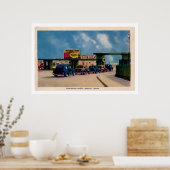  ambassadeursbrug Windsor Canada Poster (Keuken)