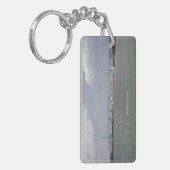 Ambassador Bridge-acryl sleutelhanger (Voorkant Links)