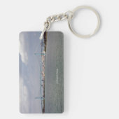 Ambassador Bridge-acryl sleutelhanger (achterkant)