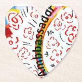 Ambassador Cutting Board Kartonnen Onderzetters (Voorkant)