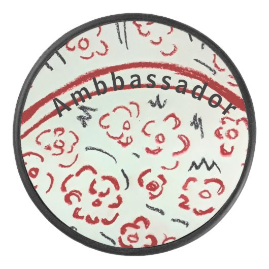 Ambassador Hockey Puck (Voorkant)
