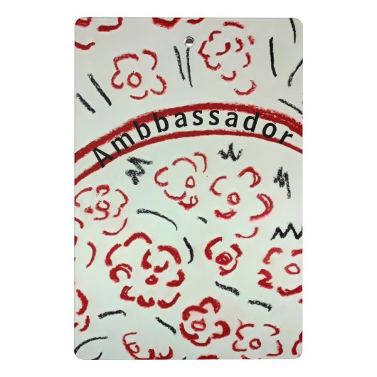 Ambassador Mini Klembord (Achterkant)