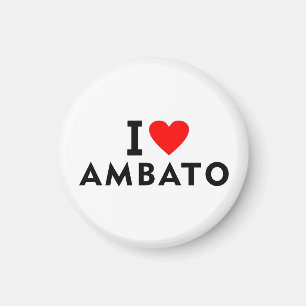 Ambato Ecuador liefdesstad hart als reizen Magneet