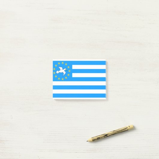 Ambazonia - Amba Land - Vlag van Zuidelijke Camero Post-it® Notes (Op bureau)